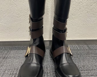 Made to order Nach Maß Handgemacht Erwachsene Nier Automata 9s Stiefel Schuhe Kundenspezifische Größe NieR 9s Cosplay Stiefel Cosplay Schuhe