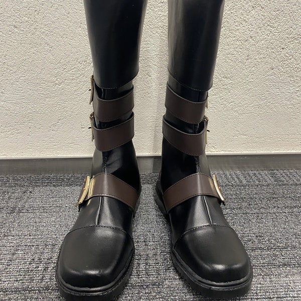 Made to order Custom Made Hand Made Adult Nier Automata 9s Boots Shoes Customized Size NieR 9S Cosplay Boots Cosplay Shoes