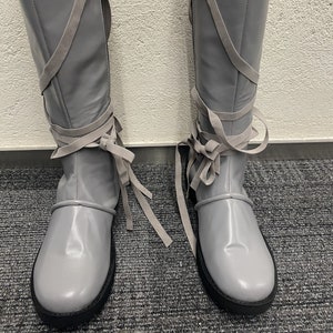 Op bestelling gemaakte handgemaakte Saja on Galactic Starcruiser-cosplayschoenen Cosplaylaarzen Aangepaste maat kostuumschoenen