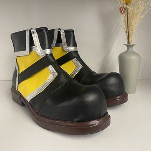 Auf Bestellung Nach Maß Handgemachte Kingdom Hearts Sora Cosplay Schuhe Stiefel Angepasste Größe Sora Cosplay Kostüm Schuhe Stiefel
