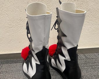 Made to order Custom Made Pennywise Shoes The Dancing Clown IT Halloween  Cosplay Boots Shoes