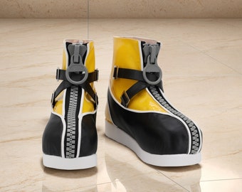 Made to order Custom Made Hand Made Kingdom Hearts Sora Cosplay Shoes Boots Customized Size Sora Cosplay Costume Shoes Boots