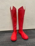 Made to order Custom Made Red Cosplay Boots Men Costume Boots Women Shoes