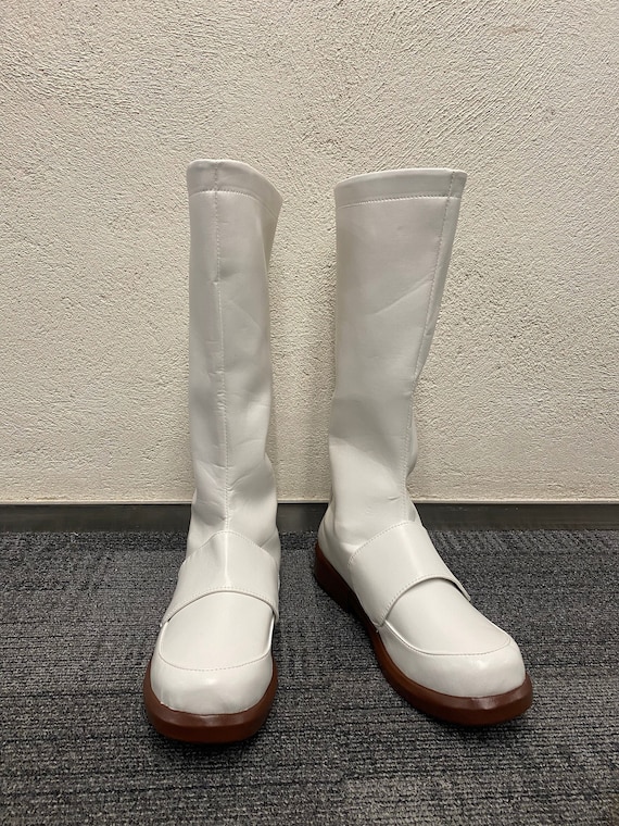 Made to order Custom Made Scout Troopers Shoes Customized Size Scout Troopers Cosplay Costume Cosplay Shoes Boots White