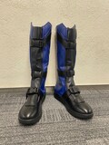 Made to order Custom Made  Deadpool 3 Wolverine Cosplay Shoes Boots Customized Size Men Costume Shoes Blue