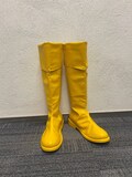 Made to order Custom Made  X-Men Scott Summers Cosplay Shoes Boots Cyclops Shoes Boots Customized Size Costume Shoes Matte Yellow