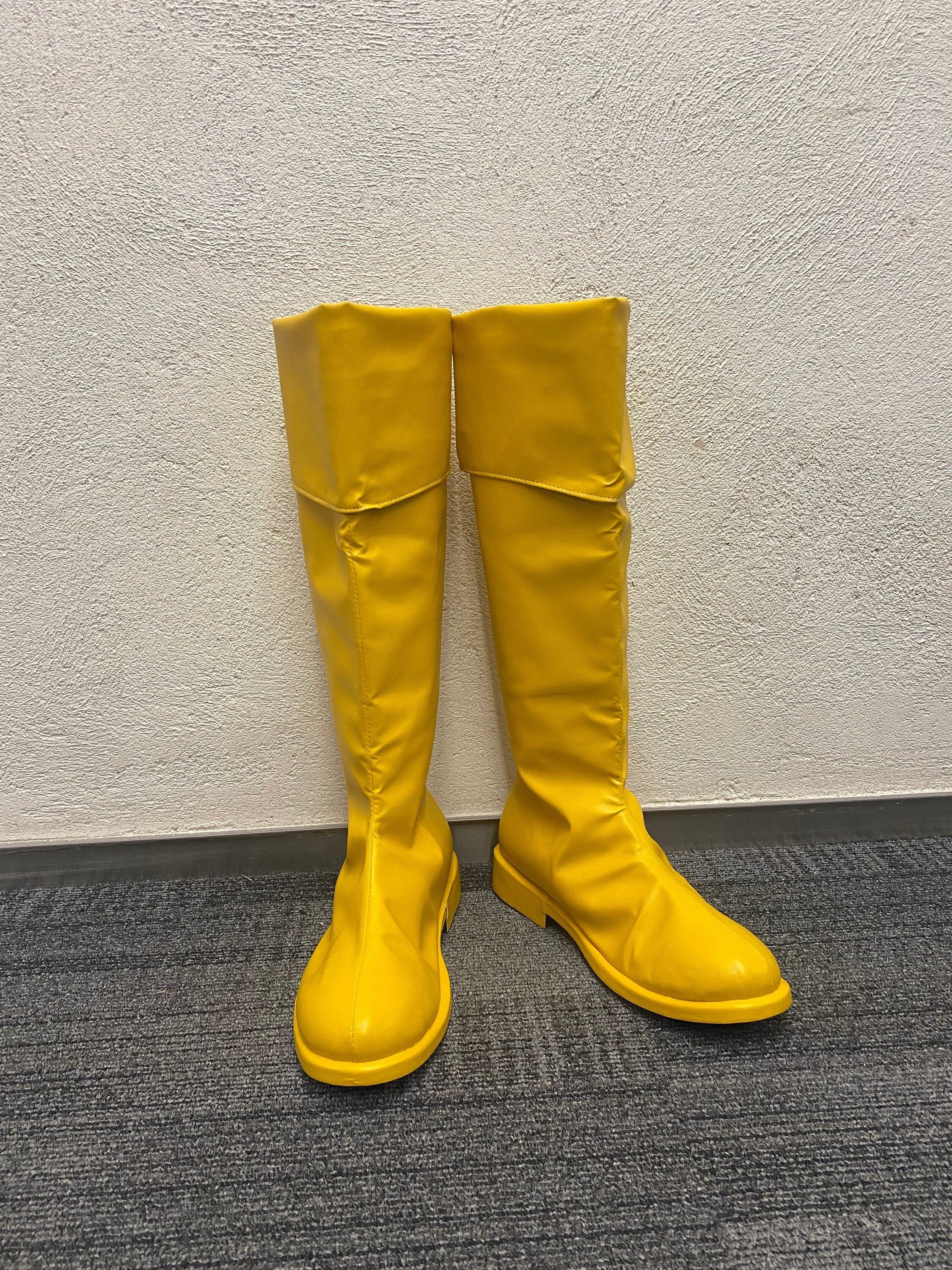 靴 YELLO MOJU LONG BOOTS STYLE Today's Deals Juebong Women's Fashion High Heels Knee High