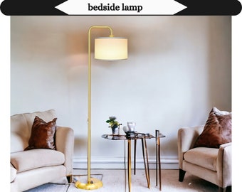 Modern Standing Lamp for Living Room Bedroom, Tall Floor Lamp with Adjustable Shade and 3 Color Temperatures