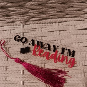 Funny Retro Bookmark for Book Lovers Gift for Reader Introvert Bookmark for Homebody