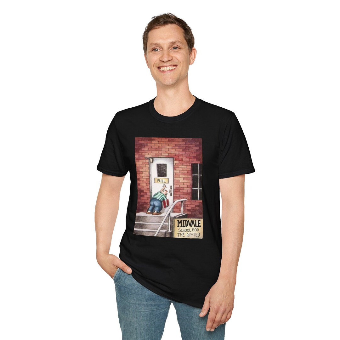 The Far Side Gary Larson Midvale School for the Gifted Unisex Softstyle ...