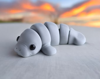 Baby Manatee | Articulated & Adorable Animal Fidget Toy