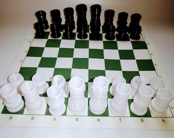 Swarovski Chess-set With Board - Luxury Case - Outer Box