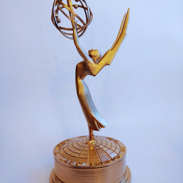 NEW personalised Emmy Award trophy replica with optional engraving