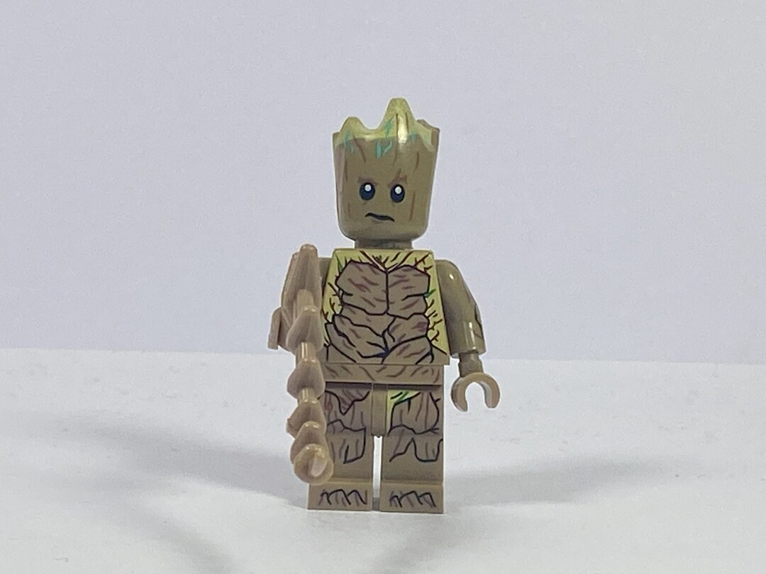 Simple Groot Custom Groot #1 - Custom Marvel Minifigure - Etsy