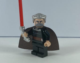 Count Dooku Custom Star Wars Minifigure