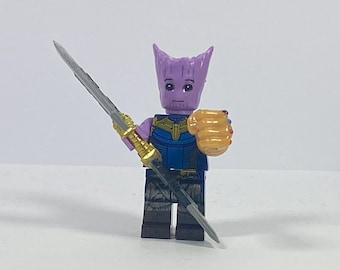 Groot var (Thanos) - Custom Marvel Minifigure