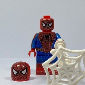Tobey Maguire Spider Man Custom Marvel Minifigure