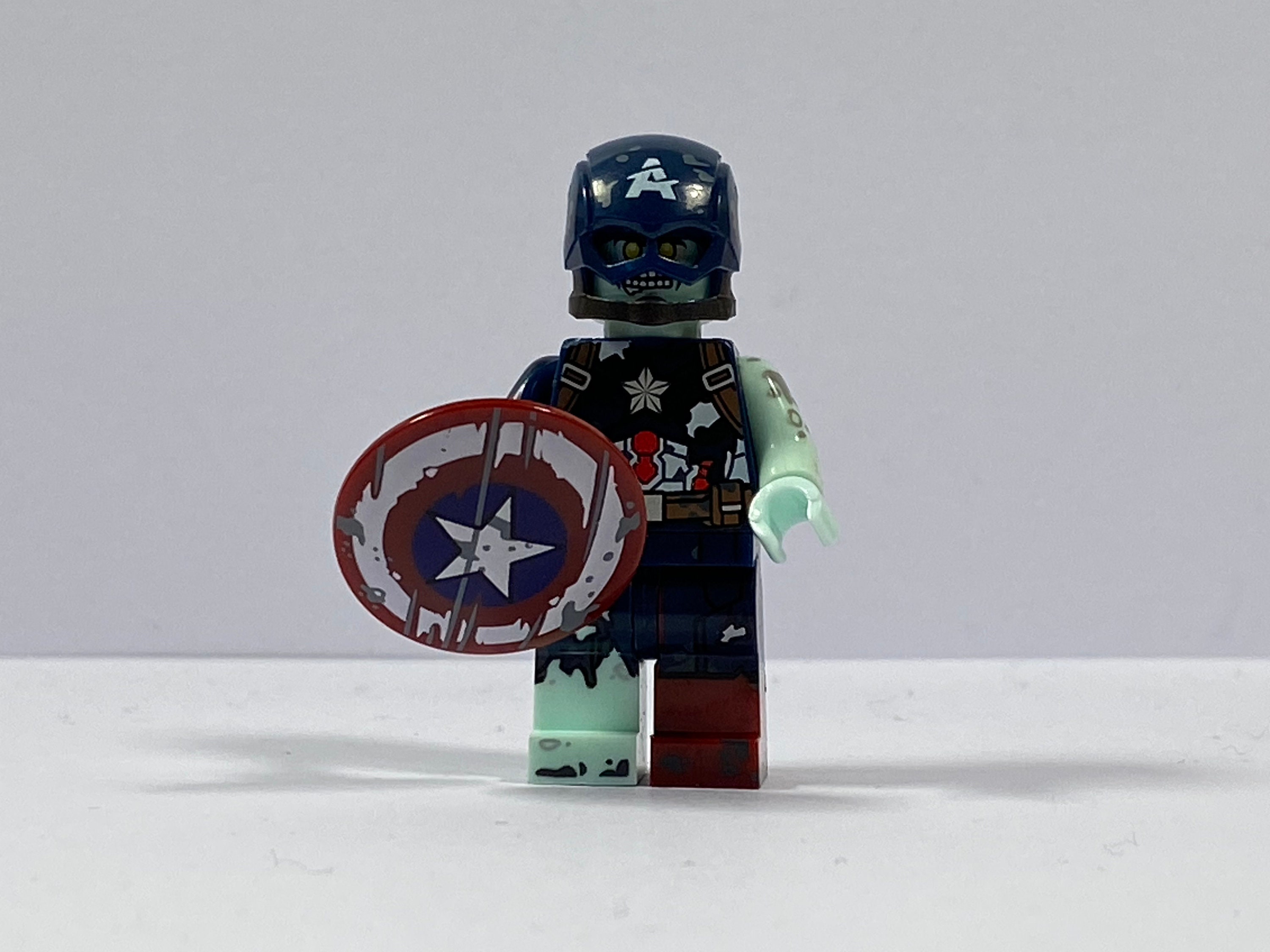 Iron Man Lego Capitan America Zombie Zombie Captain America UK