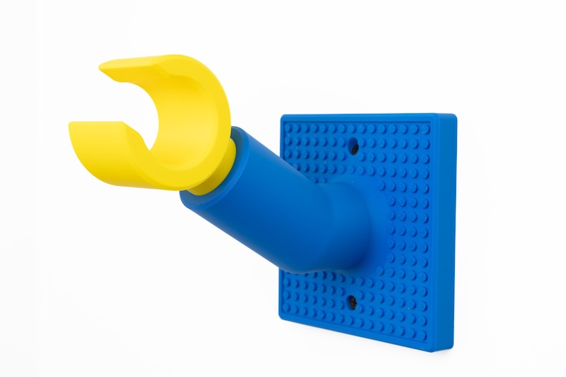 Klassieke kindermuurhaak in baksteenstijl | 3D-geprinte rugzakopberger afbeelding 3