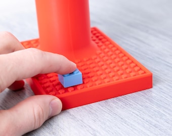Building Block Headphone Stand | 3D Printed Character Holder Organizer