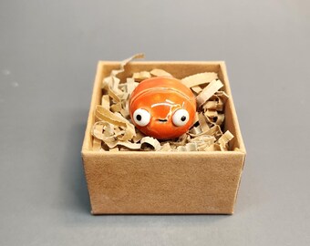 ZUZU Pocket Bug Ceramic, Collectible, Tiny Bug Figurine – Handmade Miniature Insect – Cute Pocket Friend – Desk Pet – Small Gift