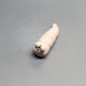 Simpatico lumaca in ceramica, ornamento in ceramica, decorazione a forma di lumaca per la cucina, decorazione per vasi di piante, compagno da scrivania, lumaca da giardino, insetti per piante, decorazione stravagante per il giardino, regalo