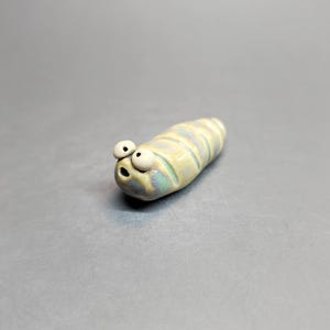 Cute Ceramic Slug, Ceramic Ornament, Snail Kitchen Decor, Plant Pot Decor, Desk Buddy, Garden Slug, Plant Bugs, Whimsical Garden Decor, Gift