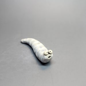 Cute Ceramic Slug, Ceramic Ornament, Snail Kitchen Decor, Plant Pot Decor, Desk Buddy, Garden Slug, Plant Bugs, Whimsical Garden Decor, Gift