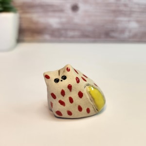 Ceramic KITTEN, Figurine, Sculpture, Cat Pottery Figurine, Ceramic Cat Art, Sculpture, Cat Lover Gift, Handmade Art,Dollhouse Pet, Stoneware