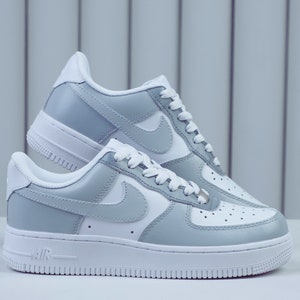 Grey Air force 1 Custom image 1