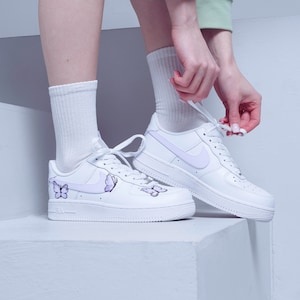 Impression de papillons Air force 1 Custom image 5