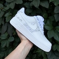 Personalized Shoes For The Bride / Air Force 1 Prom, graduation product logo