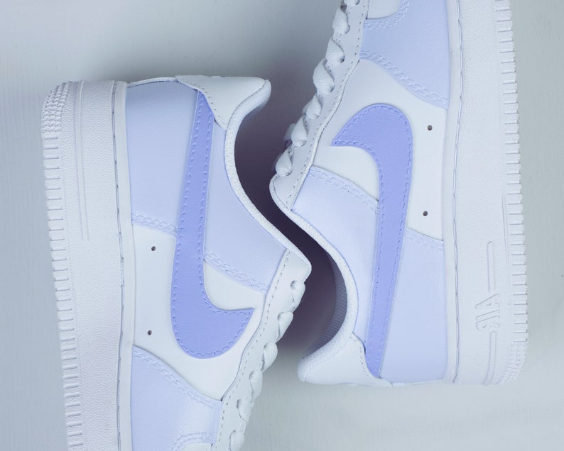 Lilac Custom Air force 1 image 3