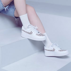 Leopard Print Air Force 1 Custom - Etsy
