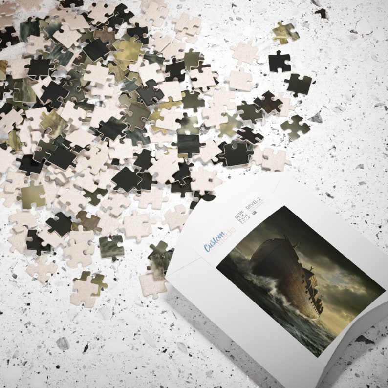 Biblical Jigsaw Puzzle Noah's Ark Bible Gift Biblical Art Old