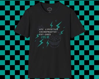 Memento Mori Black T-Shirt: At the Core Lifestyle Chiropractic Apparel