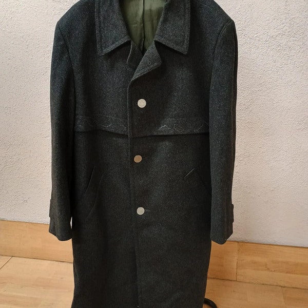 Vintage '70S Weyrer Tyrolean wool coat size 50 very great condition