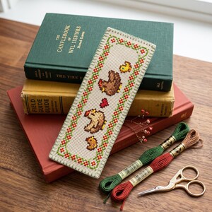 Stardew Valley Chicken Bokmärke Korsstygnsmönster PDF, Digital Nedladdning Broderidiagram