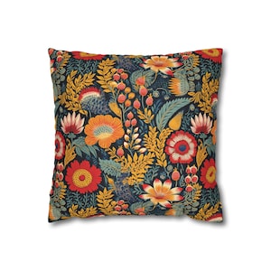Kantha Pattern Pillow Cover Kanta Qanta Embroidery Indian Patterns Vintage Cushion Case Bohemian Throw Pillow Home Decor Unique Design