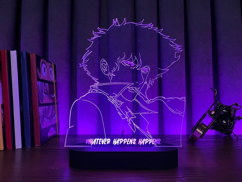 Anime Night Lamp Christmas Night Light Anime Led Light 3D Etsy