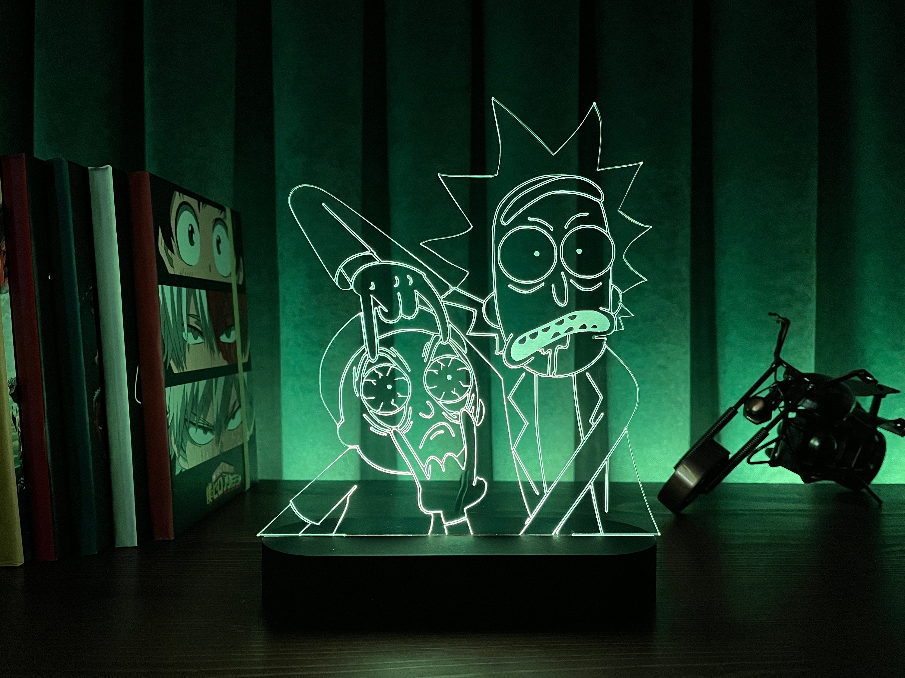 Rick and Morty Led Art