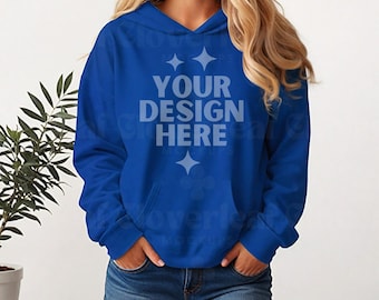 Damen Oversize Kapuzenjacke Mit Reißverschluss - Bequemer Hoodie Für Teenager & College