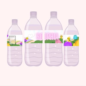 Abejita Chiquitita - Etiqueta personalizada Digital