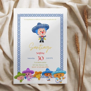 Plim Plim Birthday Invitation | Editable Digital Invite | Personalized Party Invitation