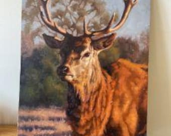 Stag painting