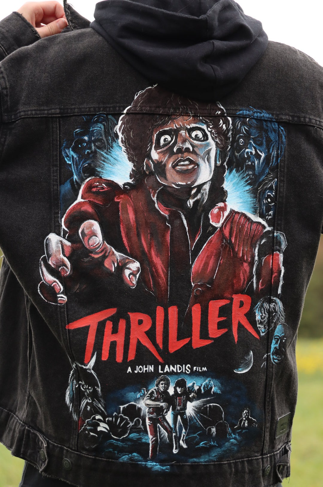 Michael Jackson Custom Jacket - Thriller (custom Jacket) - Etsy UK