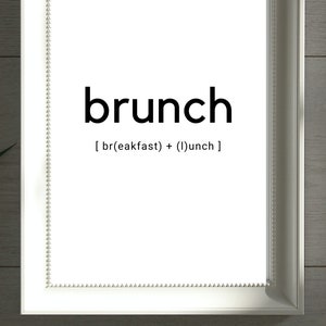 Brunch print
