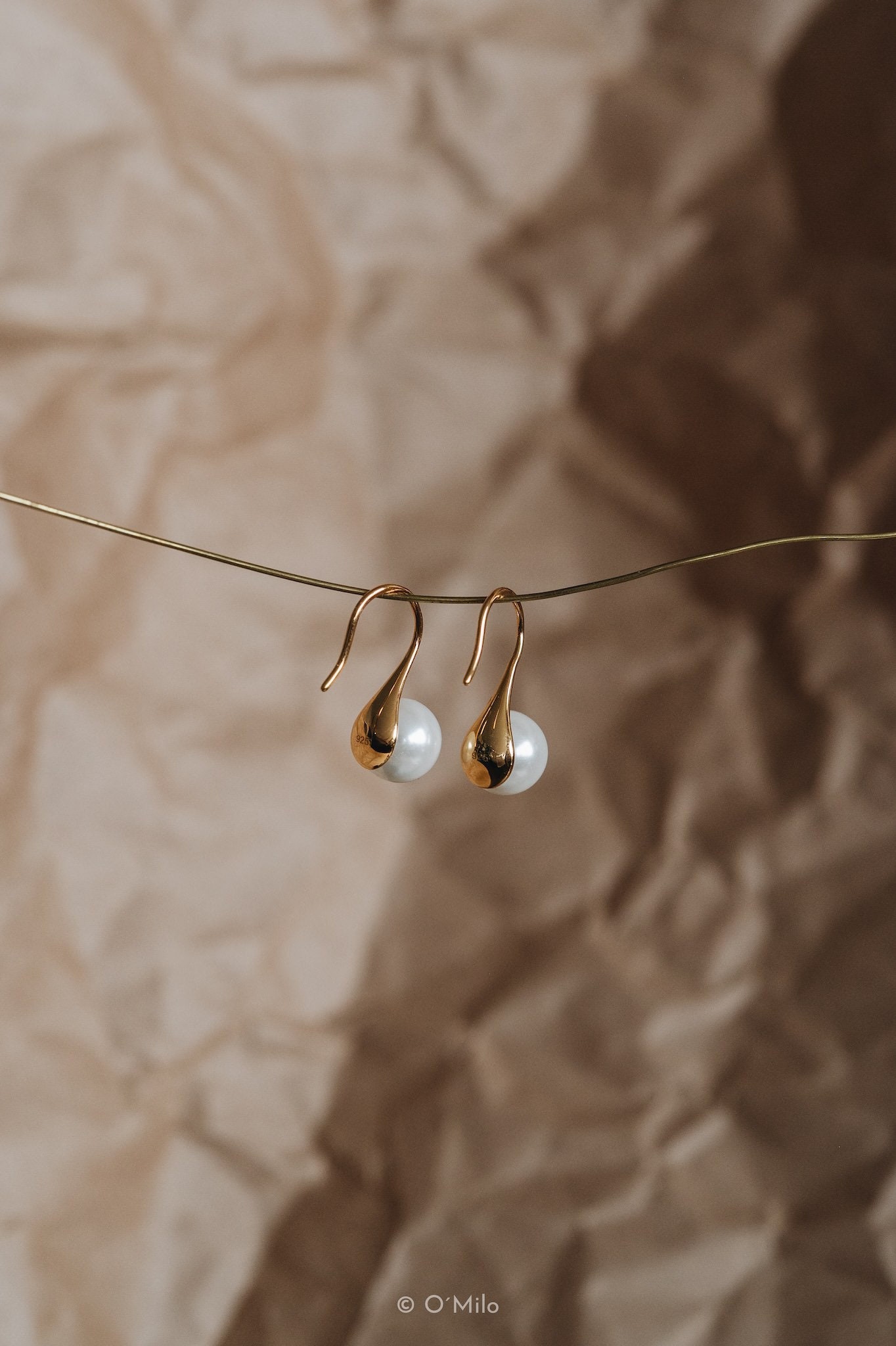 Pearl Hook Earrings - Etsy