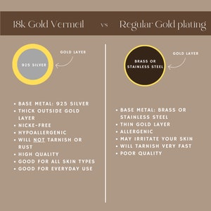 Gold Bar Ohrringe: Minimalistische Ohrringe, wasserdicht, Lange Bar Baumeln, 18k Gold, 925 Sterling Silber, moderner minimalistischer Schmuck Vela Bild 9