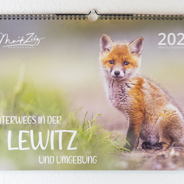 Natur Kalender A3 2024 Lewitz Umgebung Fotografien Tiere Landschaft Jahreszeiten Wandkalender Deko Geschenk Fotokunst Eisvogel Tierliebhaber